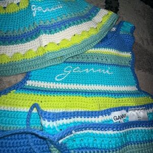 GANNI bucket hat